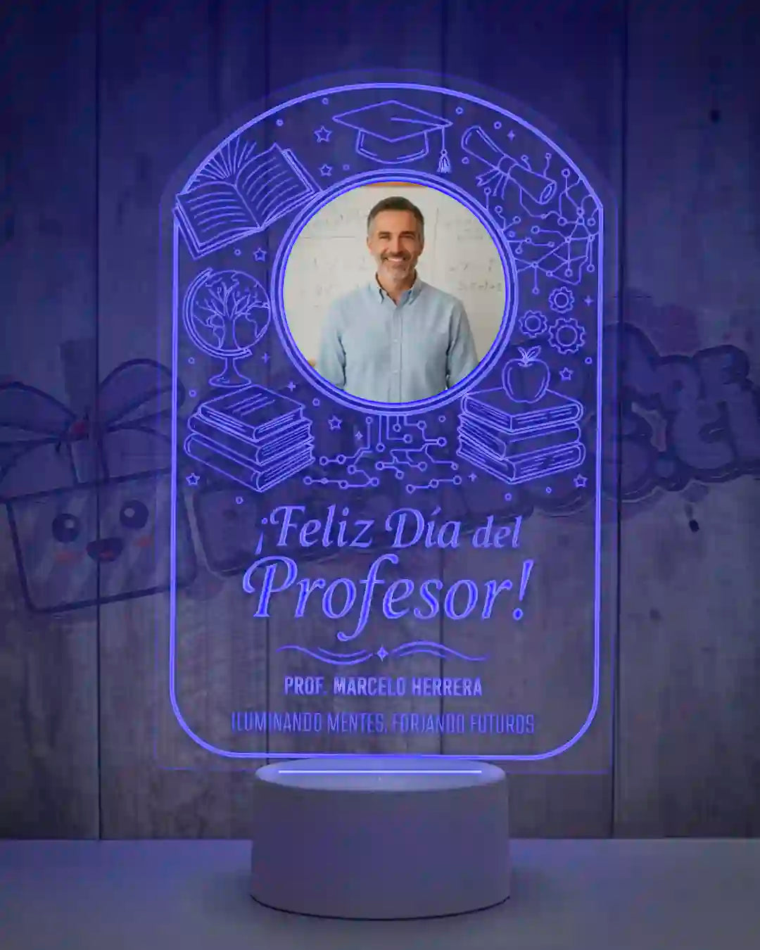 Lampara Led Día del Profesor