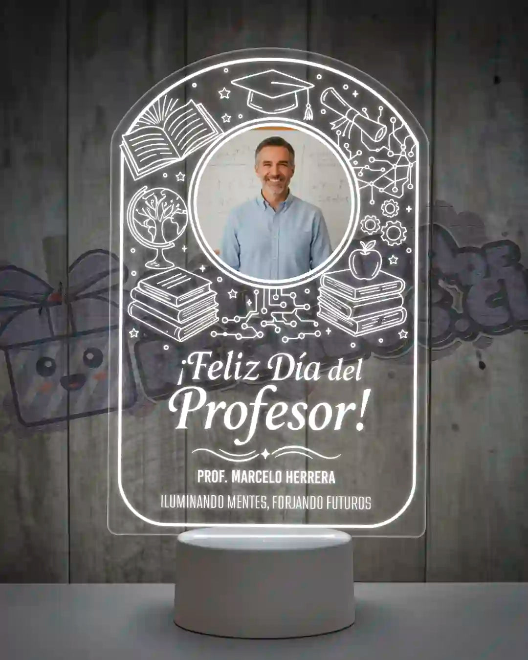 Lampara Led Día del Profesor