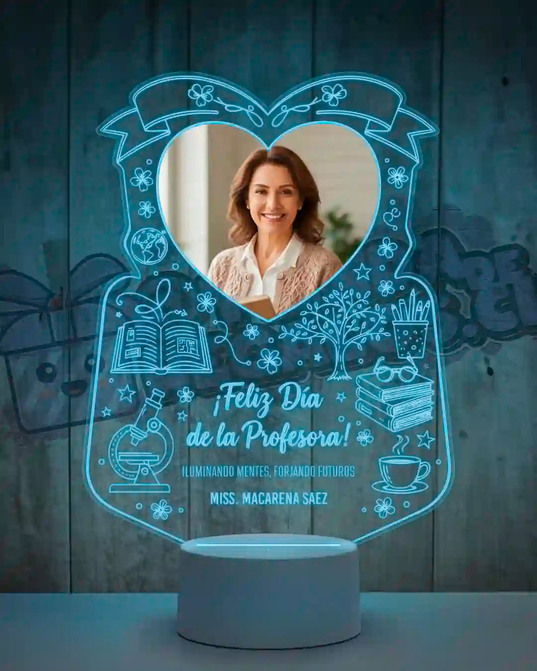 Lampara Led Día de la Profesora