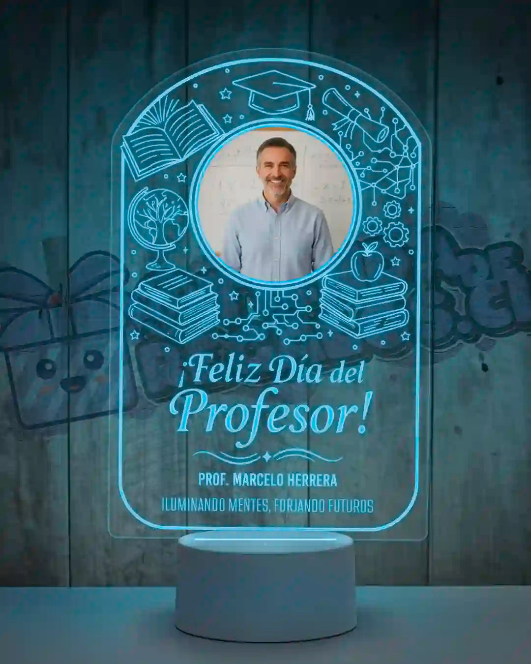Lampara Led Día del Profesor