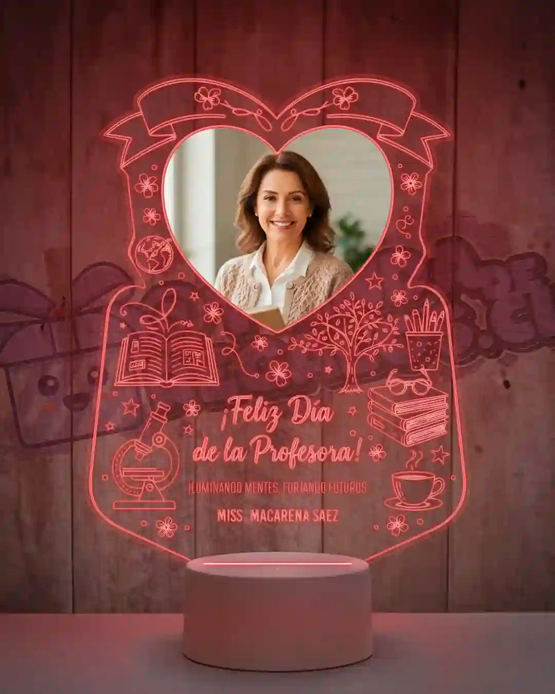 Lampara Led Día de la Profesora