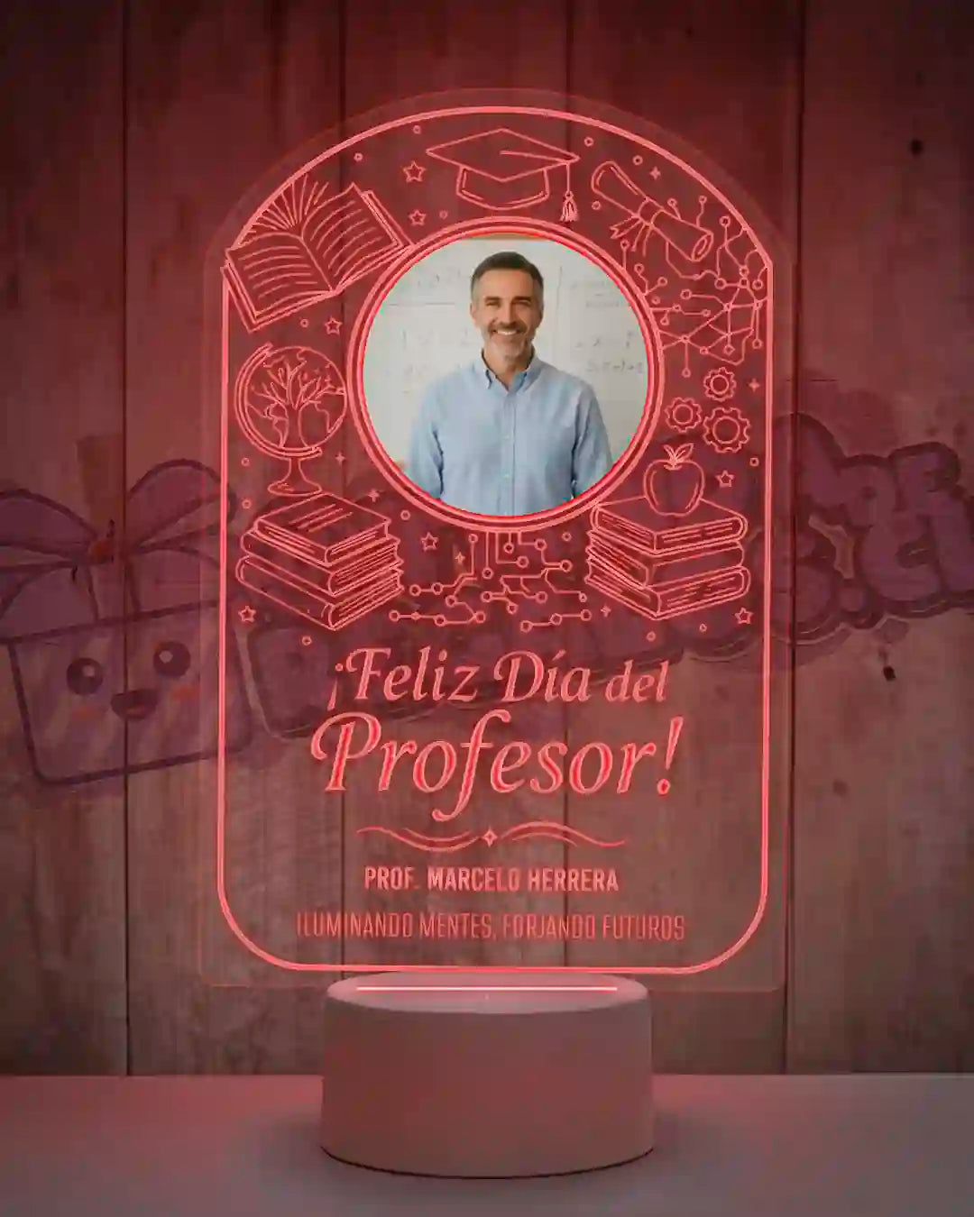 Lampara Led Día del Profesor