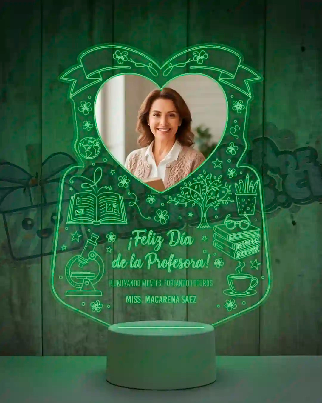 Lampara Led Día de la Profesora