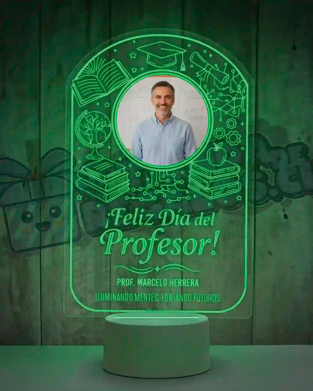 Lampara Led Día del Profesor