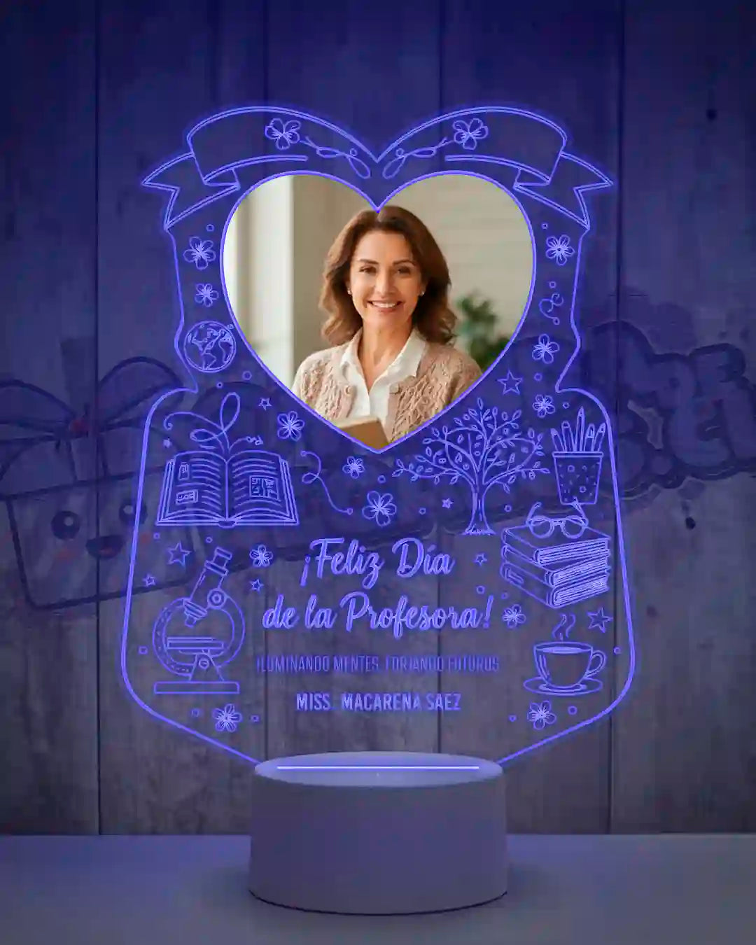 Lampara Led Día de la Profesora