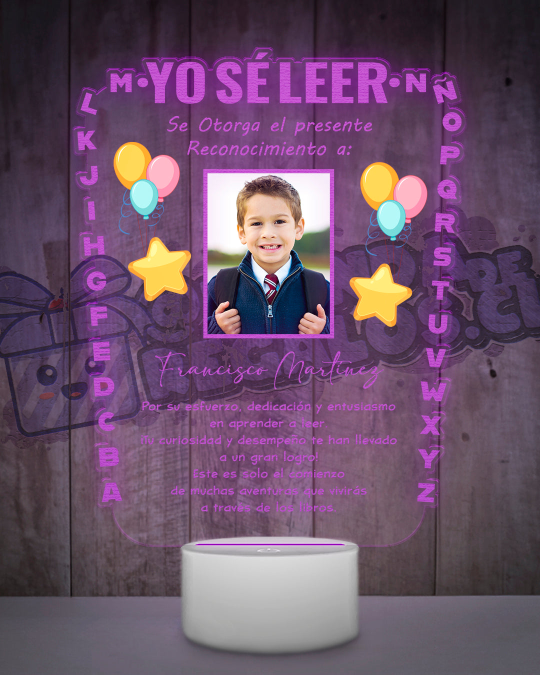 Cuadro de Graduacion "Ya sé Leer"