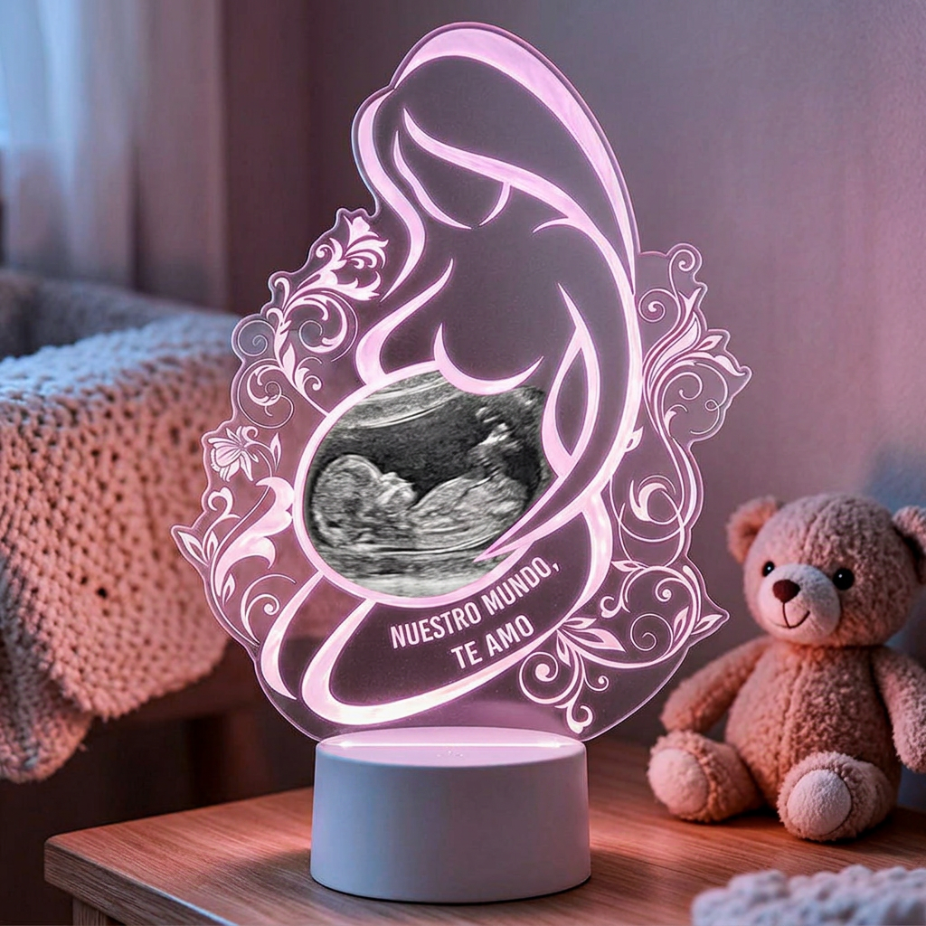Lampara Led 3D Embarazada
