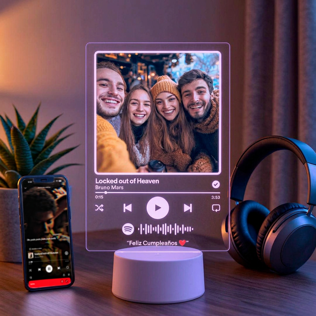Lampara Spotify ColorLed