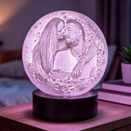 Lampara de Luna Parlante (Bluetooth)