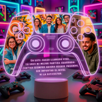 Lampara Led 3D Gamer