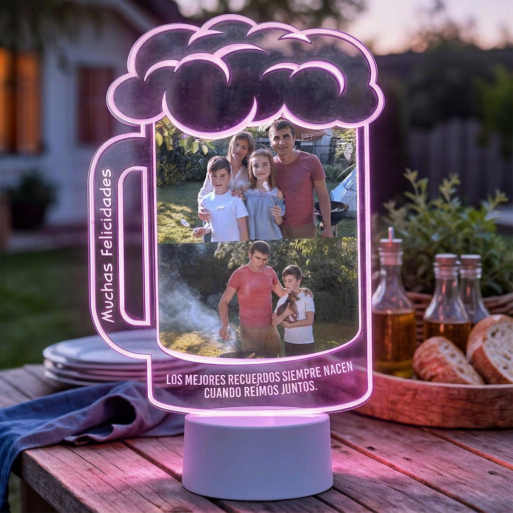 Lampara Led 3D Shopero