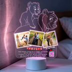 Lampara Led 3D Tierra de Osos