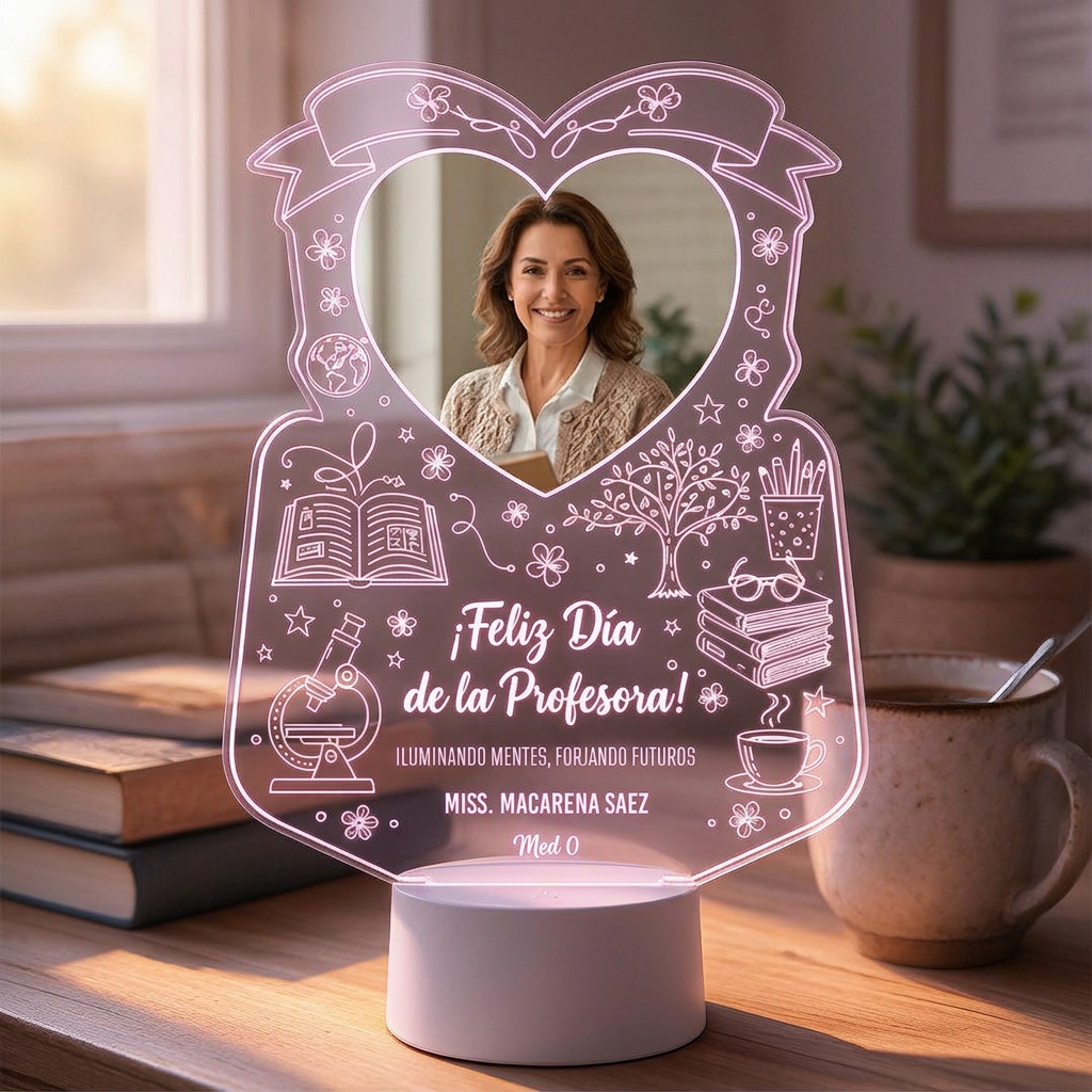 Lampara Led Día de la Profesora