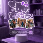 Lampara Led 3D Hello Kitty