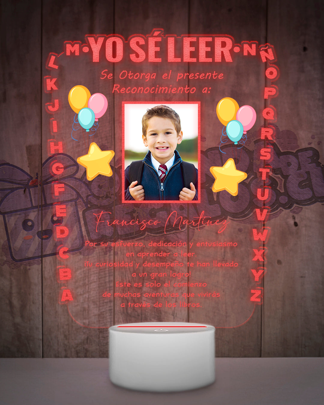 Cuadro de Graduacion "Ya sé Leer"