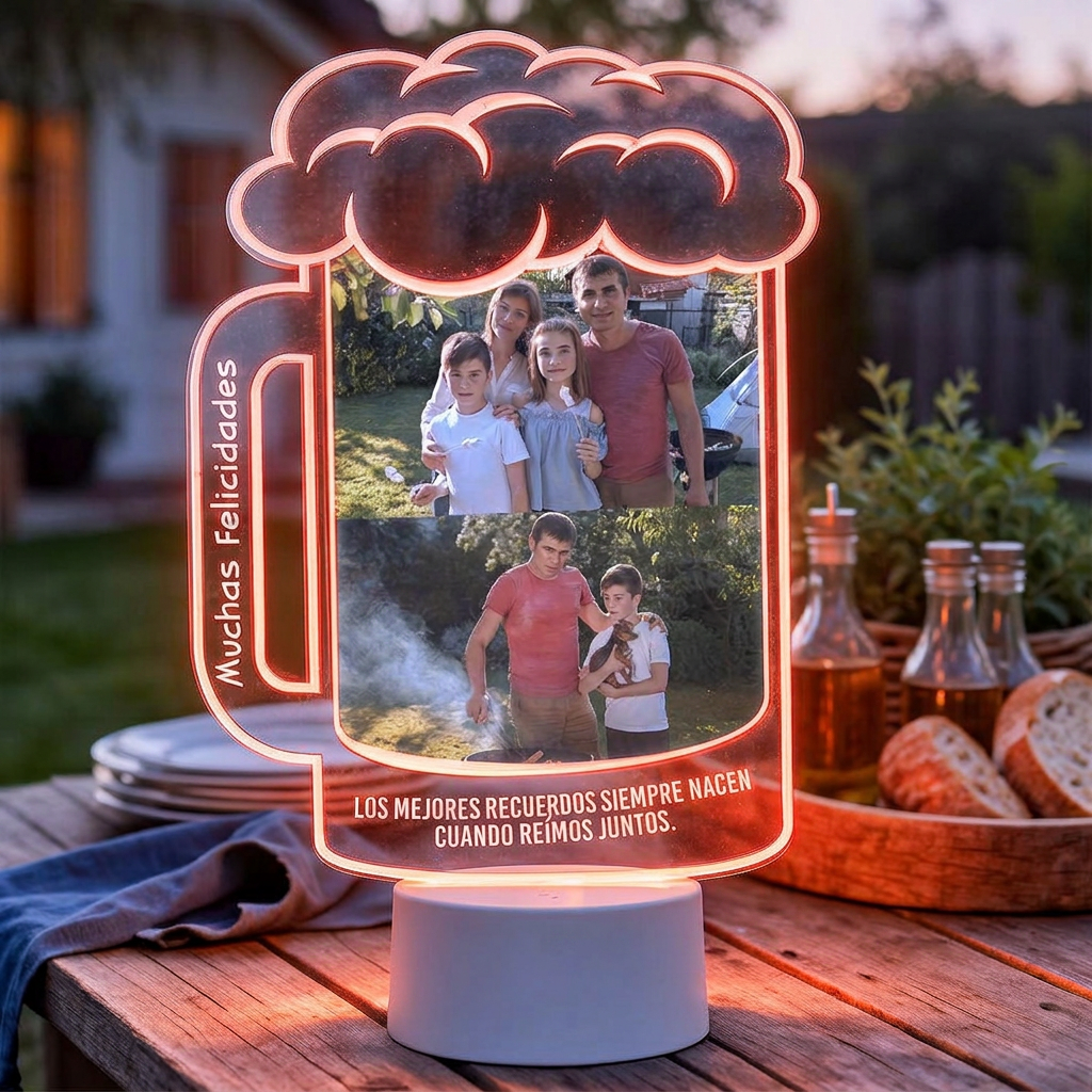 Lampara Led 3D Shopero