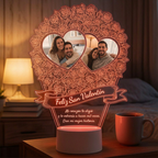 Lampara Led 3D Rosas