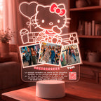 Lampara Led 3D Hello Kitty