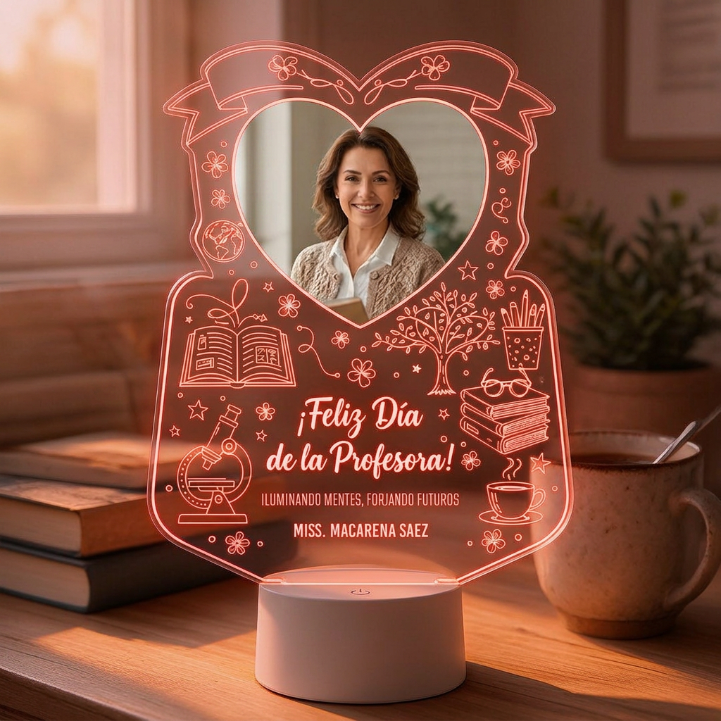 Lampara Led Día de la Profesora