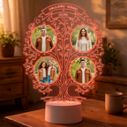 Lámpara Led 3D Árbol de la Familia