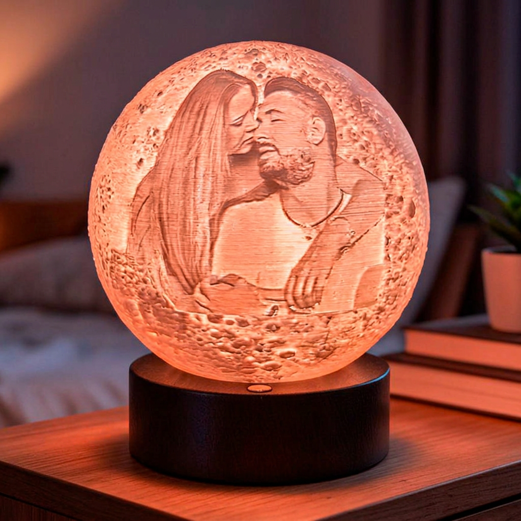 Lampara de Luna Parlante (Bluetooth)