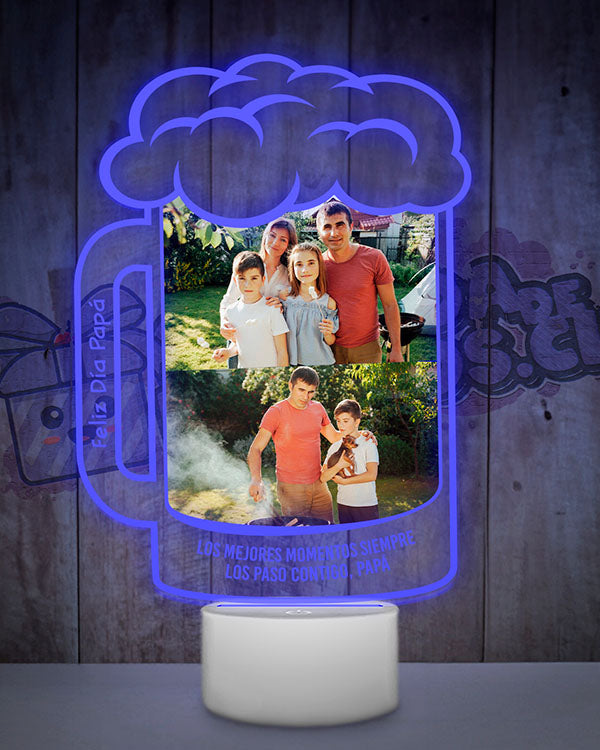 Lampara Led 3D Shopero