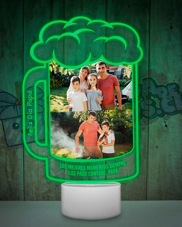 Lampara Led 3D Shopero