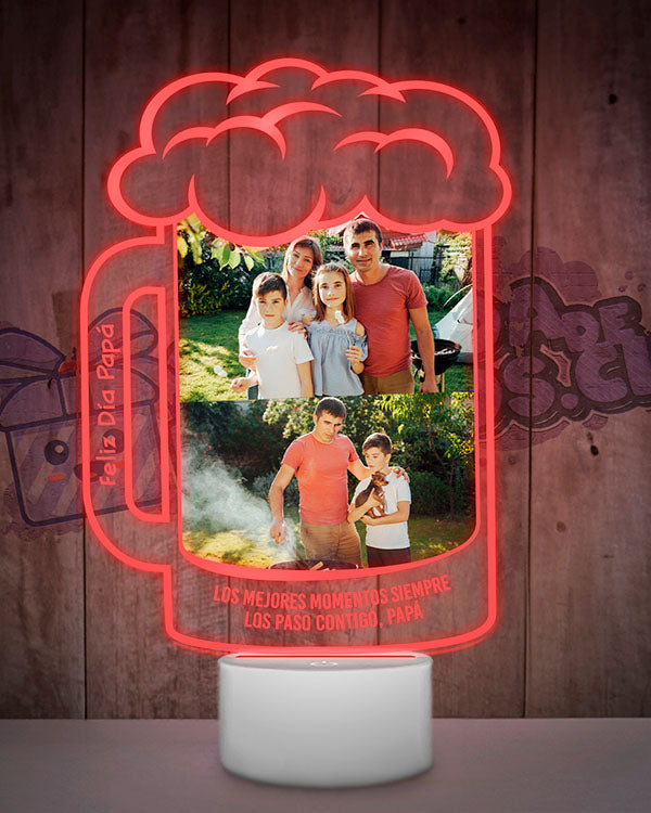 Lampara Led 3D Shopero