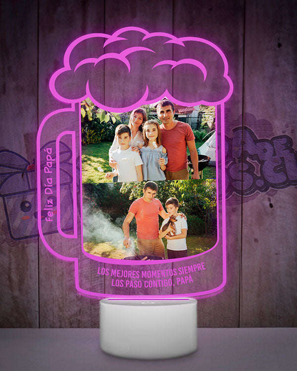 Lampara Led 3D Shopero