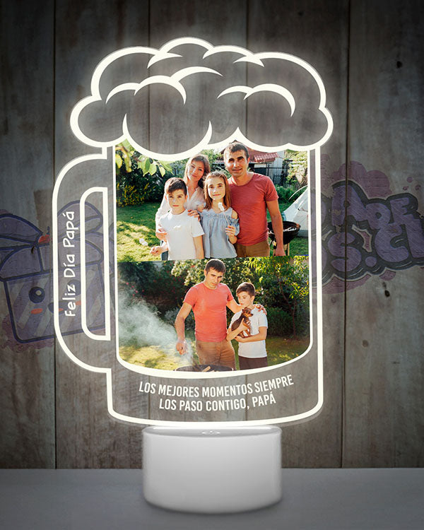 Lampara Led 3D Shopero