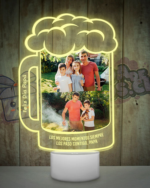 Lampara Led 3D Shopero