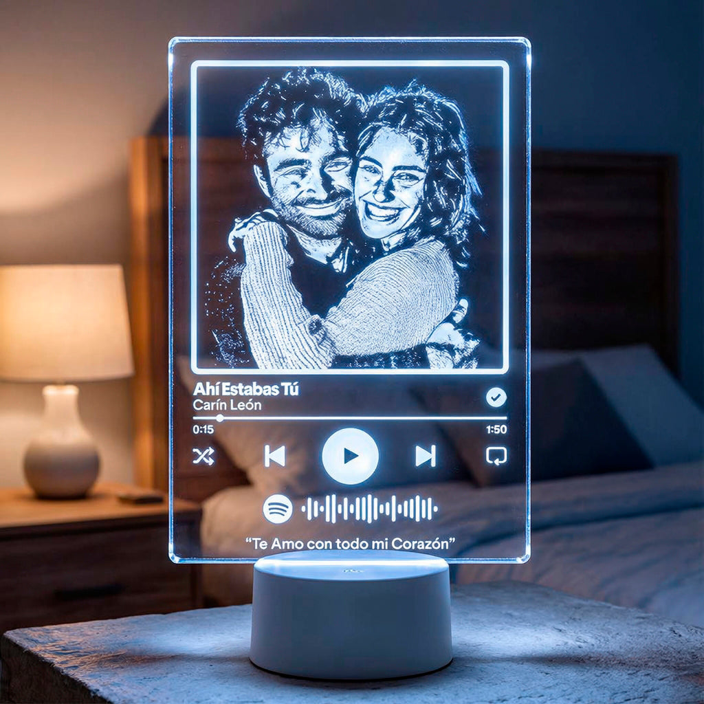 Lampara Spotify LED