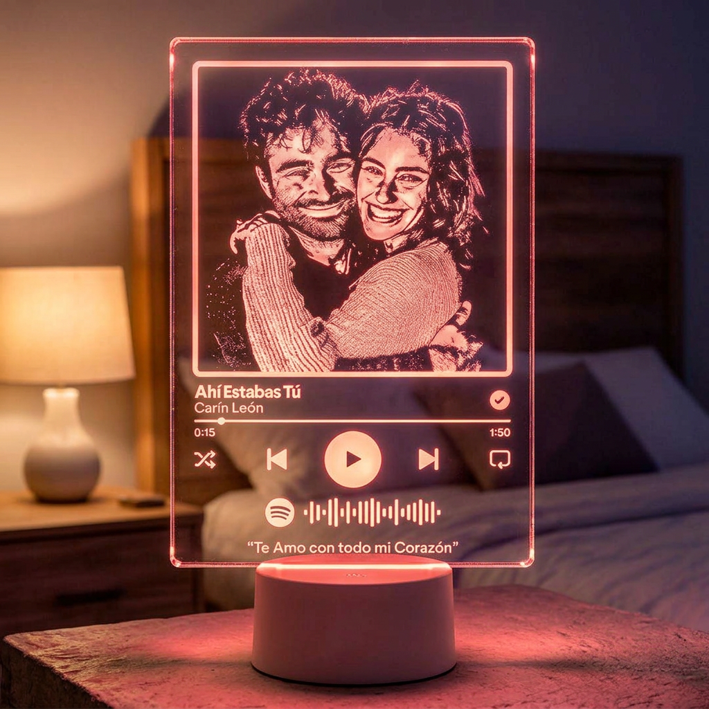 Lampara Spotify LED