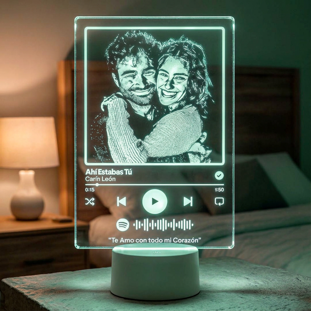 Lampara Spotify LED