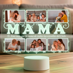Lampara Led 3D Mamá 6