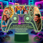 Lampara Led 3D Gamer