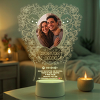 Lampara Led 3D Cupido Cute