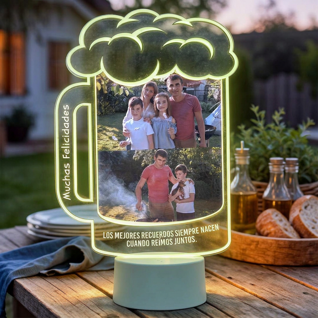 Lampara Led 3D Shopero
