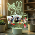 Lampara Led 3D Zootopia
