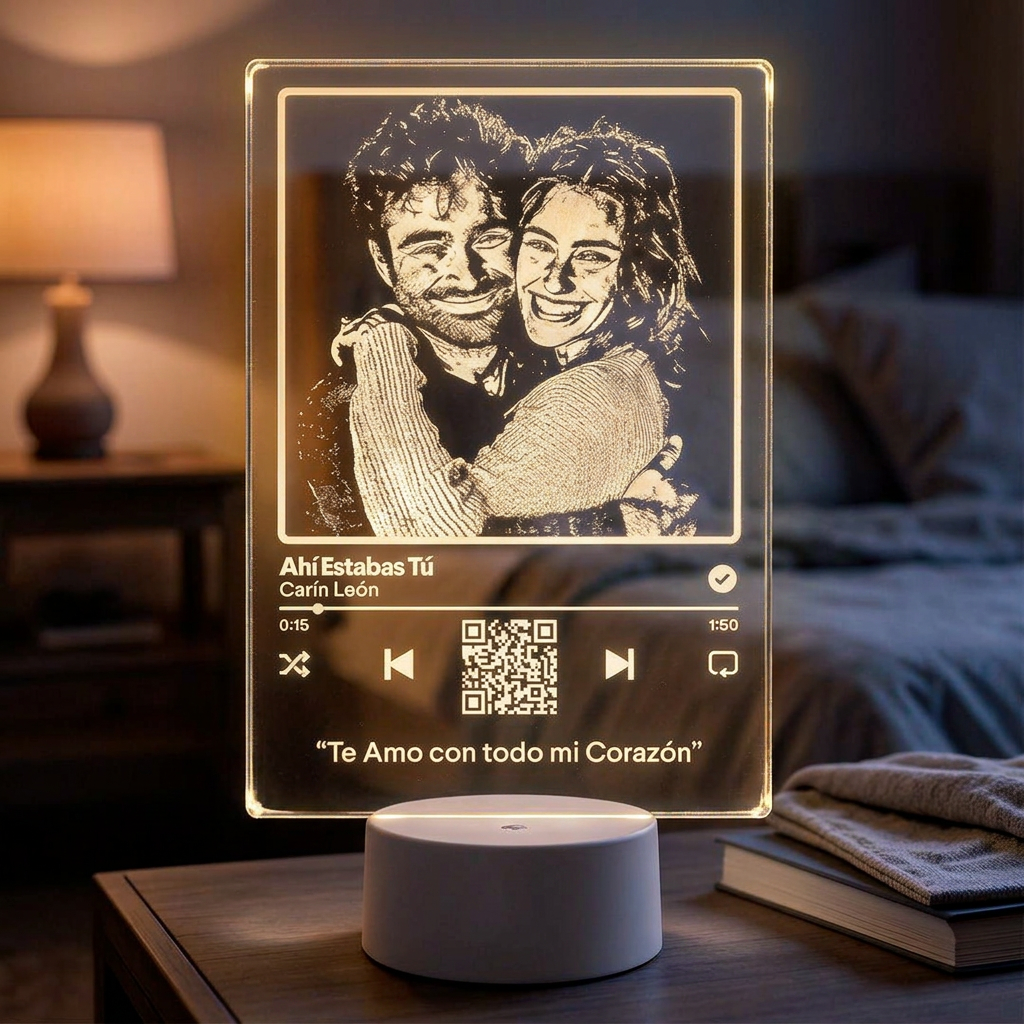Lampara Spotify LED