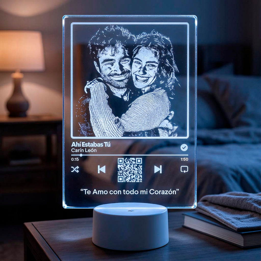 Lampara Spotify LED