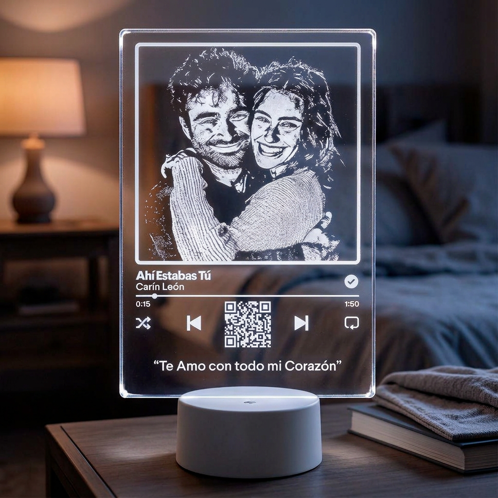 Lampara Spotify LED