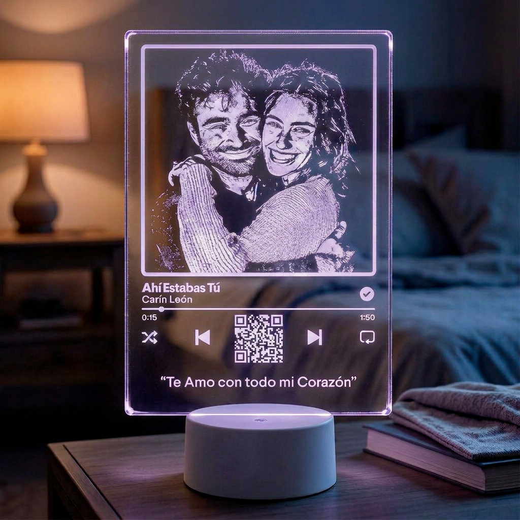 Lampara Spotify LED
