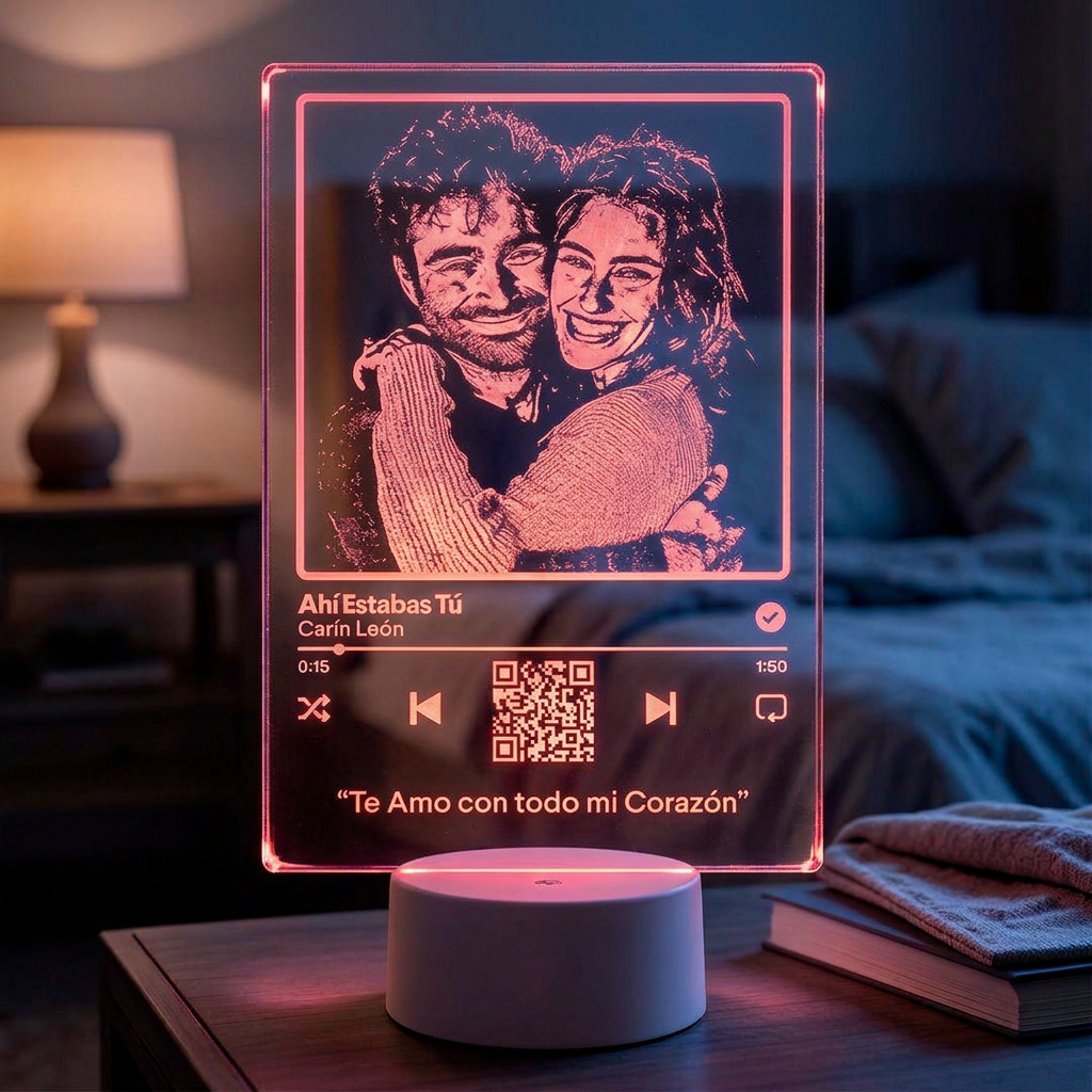 Lampara Spotify LED