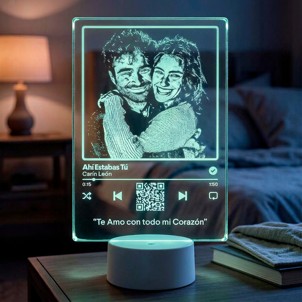 Lampara Spotify LED