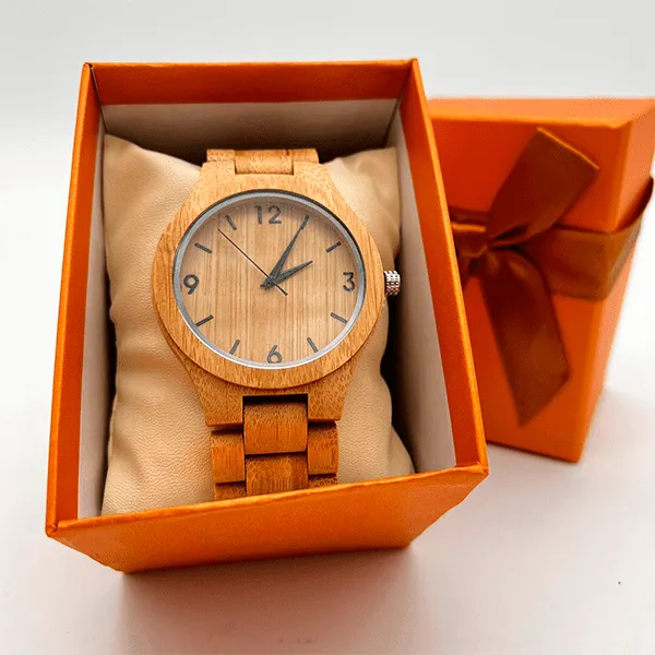 Reloj de Madera Personalizado 3 Regalos Personalizados