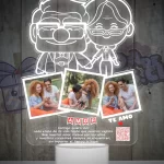 Lampara Led 3d Abuelitos Up