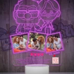 Lampara Led 3d Abuelitos Up