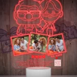 Lampara Led 3d Abuelitos Up