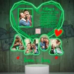 Lampara Led 3d Amor diamante